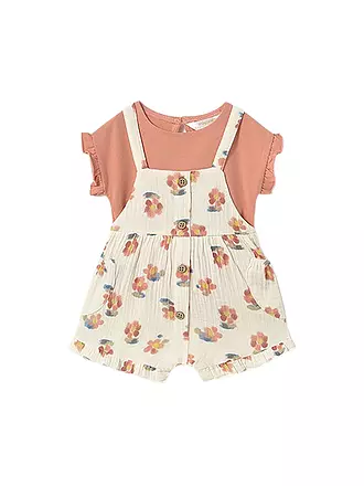 MAYORAL | Ensemble bébé 2 pièces T-shirt et salopette | beige